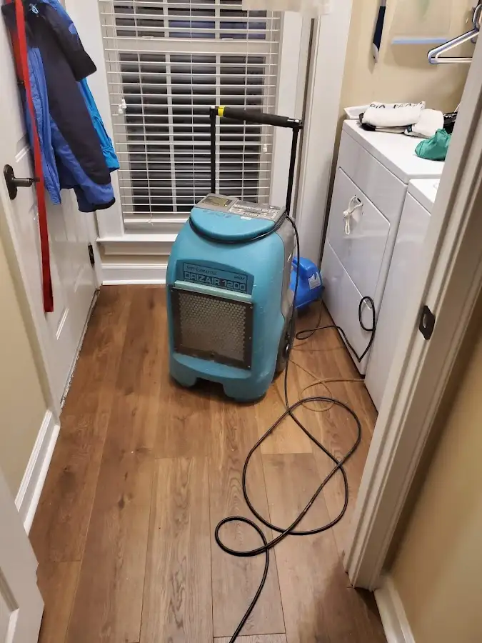 Commercial dehumidifier deployed for Crawl Space Restoration in Spencer
