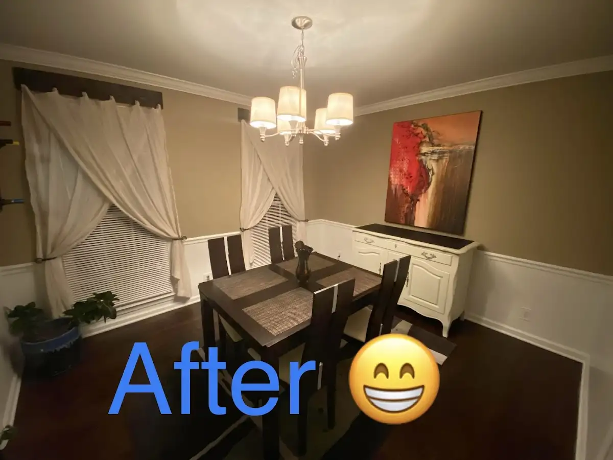 Professional dining room restoration after water damage in Spencer